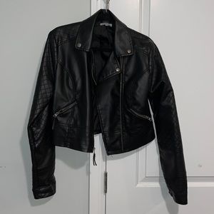 Women’s Black Leather Jacket